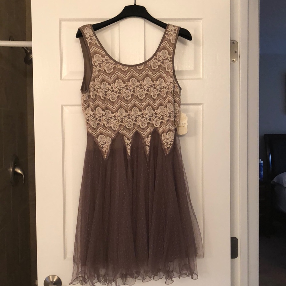 tulle lace dress